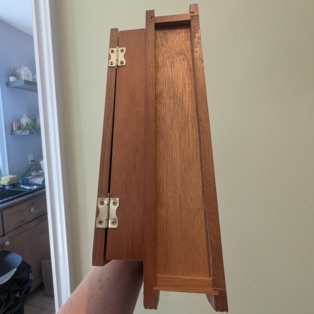Wooden Jewelry Organizer with Drawer - Picture 6 of 11